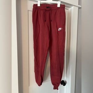 Women’s Nike sweatpants- Burnt orange color